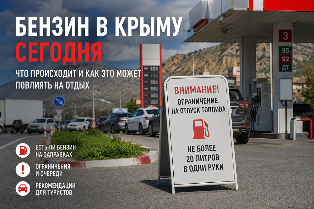 ситуация с бензином в Крыму сегодня